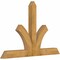 Ekena Millwork Richland Rough Sawn Timber Gable Bracket, Western Red Cedar, 72"W x 48"H x 4"D x 6"F, 16/12 Pitch GBW072X48X0406RIC00RWR - alternate 4